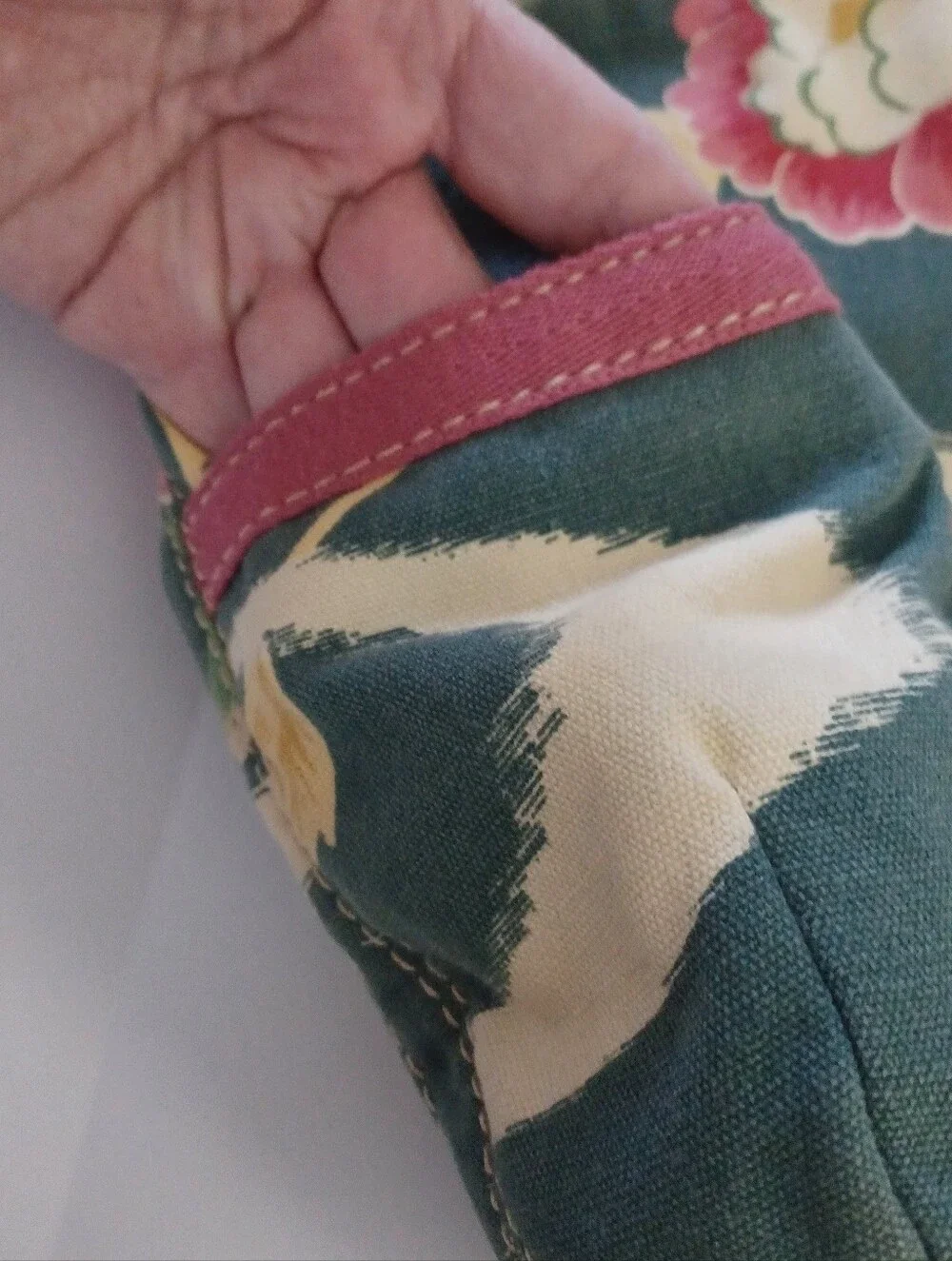 Hawaiian Canvas Purse Tote By Lucky Brand